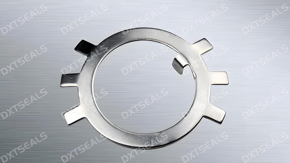 Lock washers for round nuts