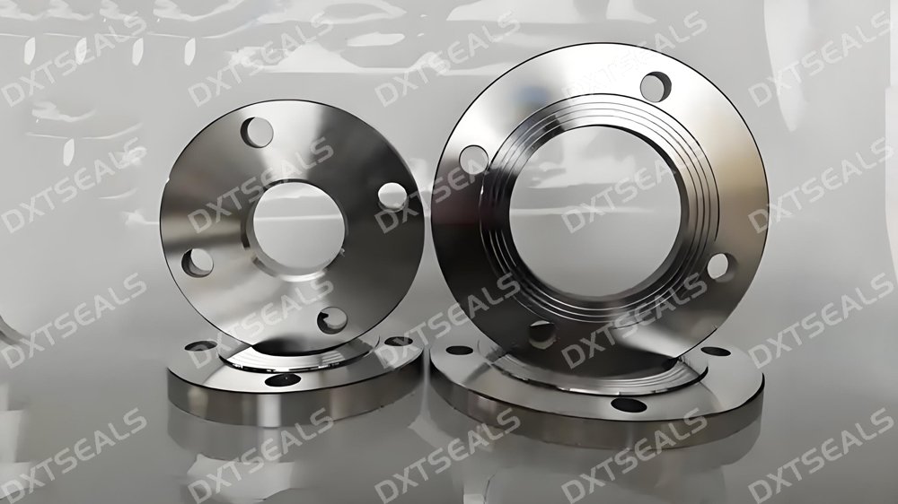 Corrosion-resistant flange metal parts